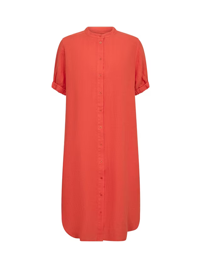 Mos Mosh Arleth Short Sleeve Linen Dress