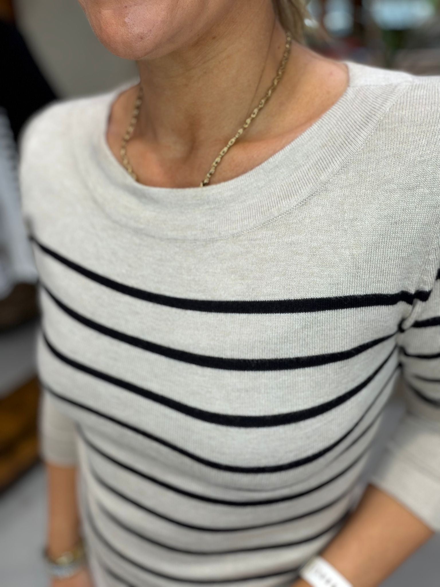 Kaffe Lizza Boatneck Pullover