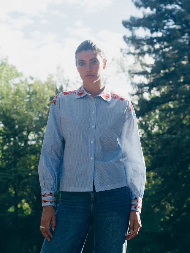 Mos Mosh - Osmo Stripey Shirt