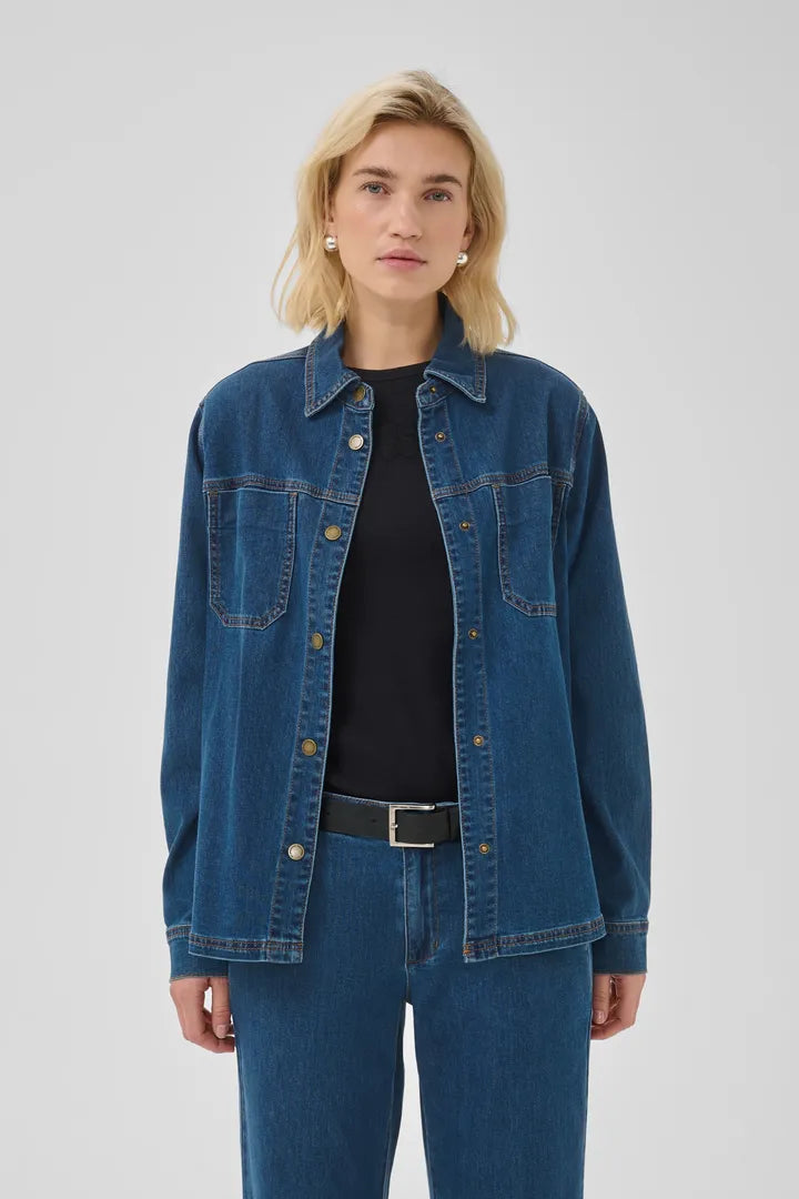 My Essential Wardrobe Ann Denim Shirt