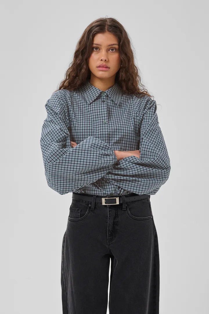 My Essential Wardrobe Iise Baloon Sleeve Shirt