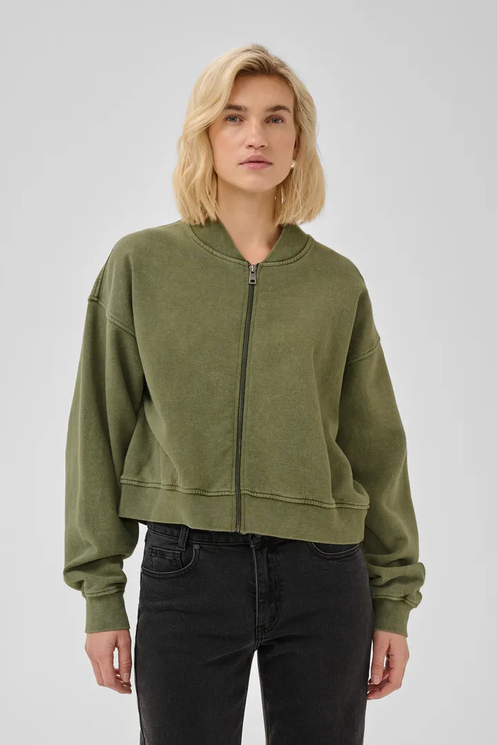 My Essential Wardrobe Meta Short Sweat Jacket
