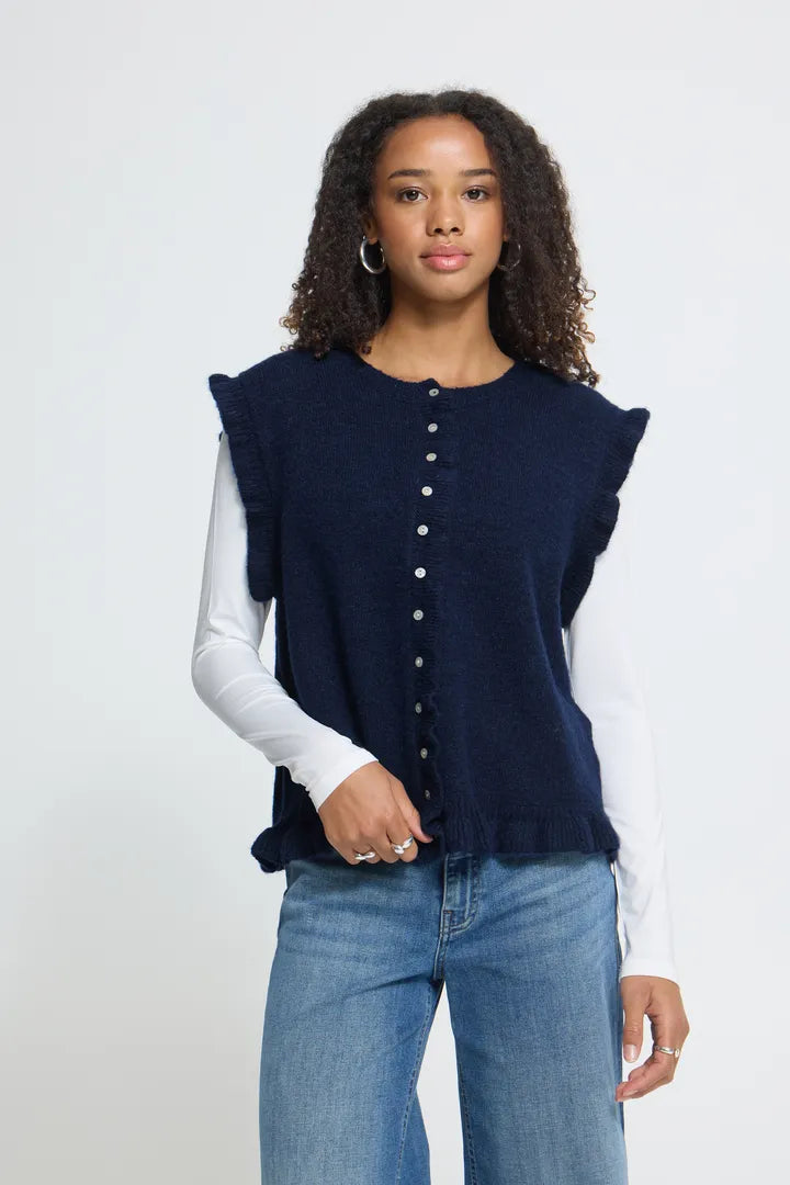 ICHI Povoke Waistcoat