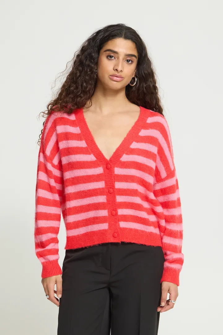 ICHI Blush Cardigan