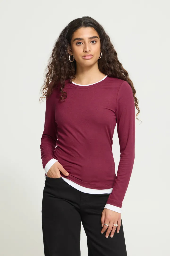 ICHI Nellaya Long Sleeve Top