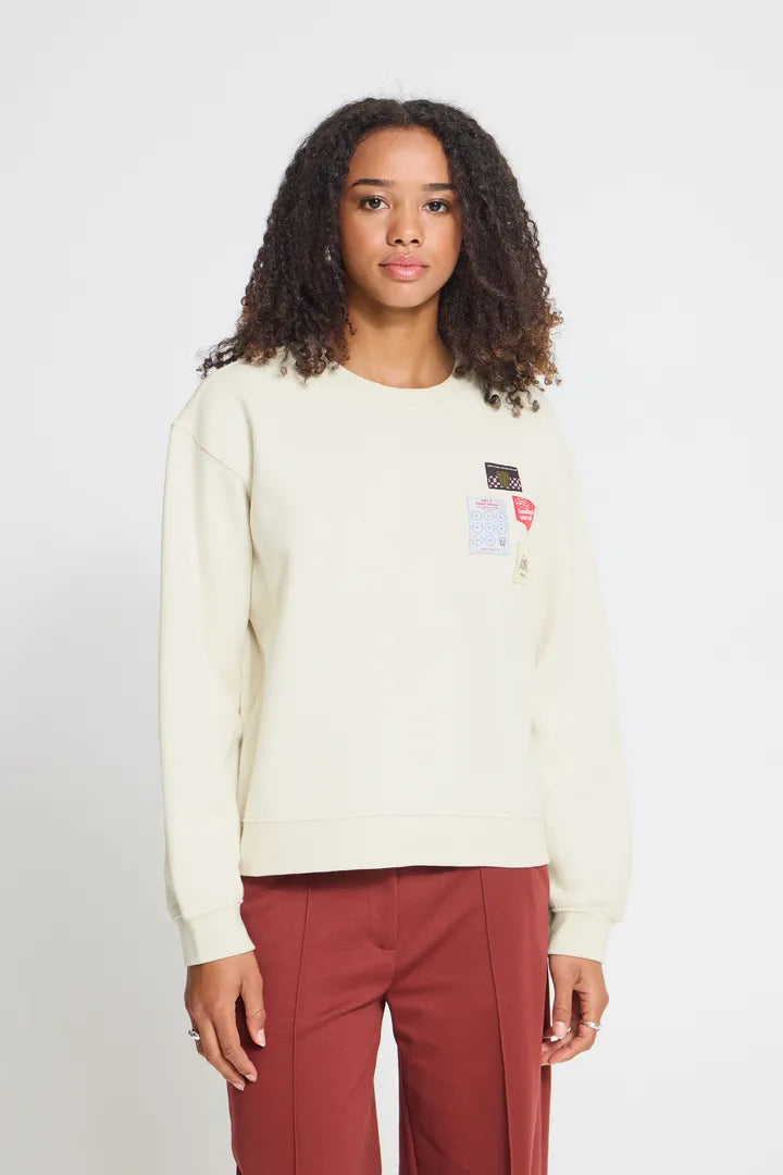 ICHI Merella Brushed Sweatshirt