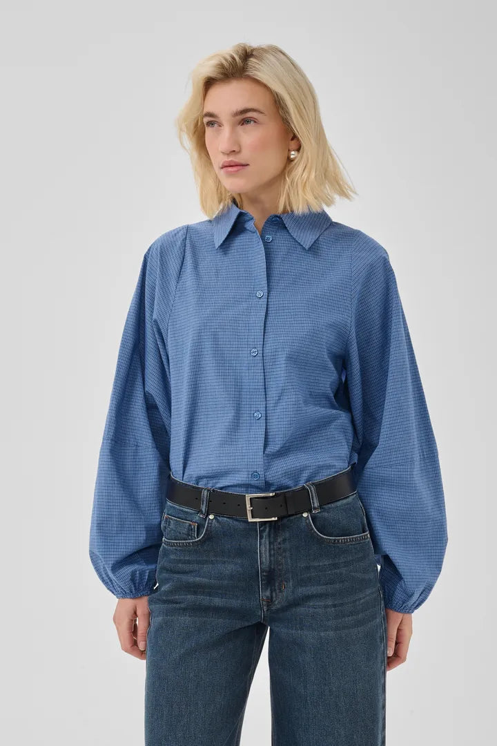 My Essential Wardrobe Llse Balloon Sleeve Shirt