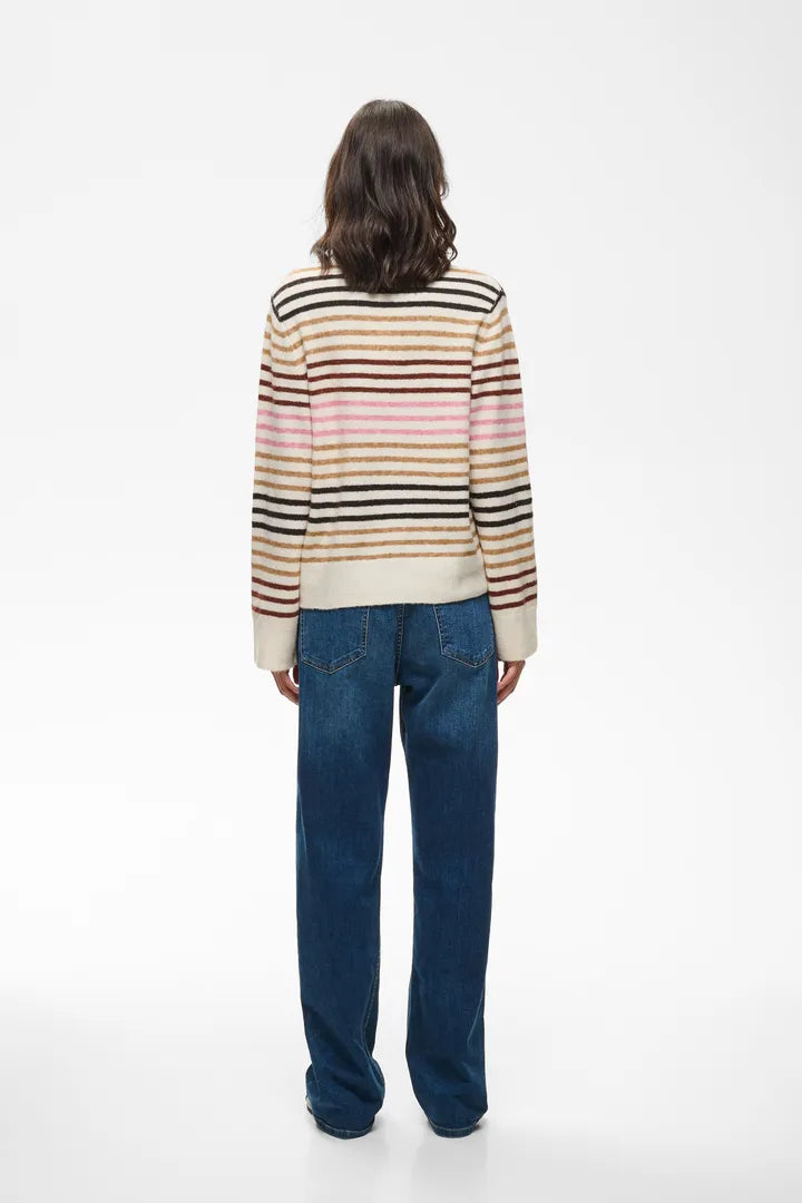 InWear Gun Stripe V-Neck Sweater