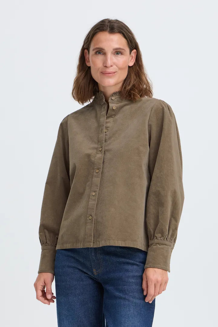 Pulz Sally Feminin Long Sleeve Shirt