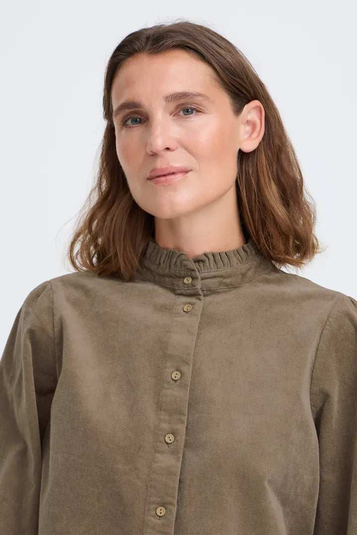 Pulz Sally Feminin Long Sleeve Shirt