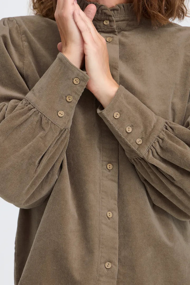 Pulz Sally Feminin Long Sleeve Shirt