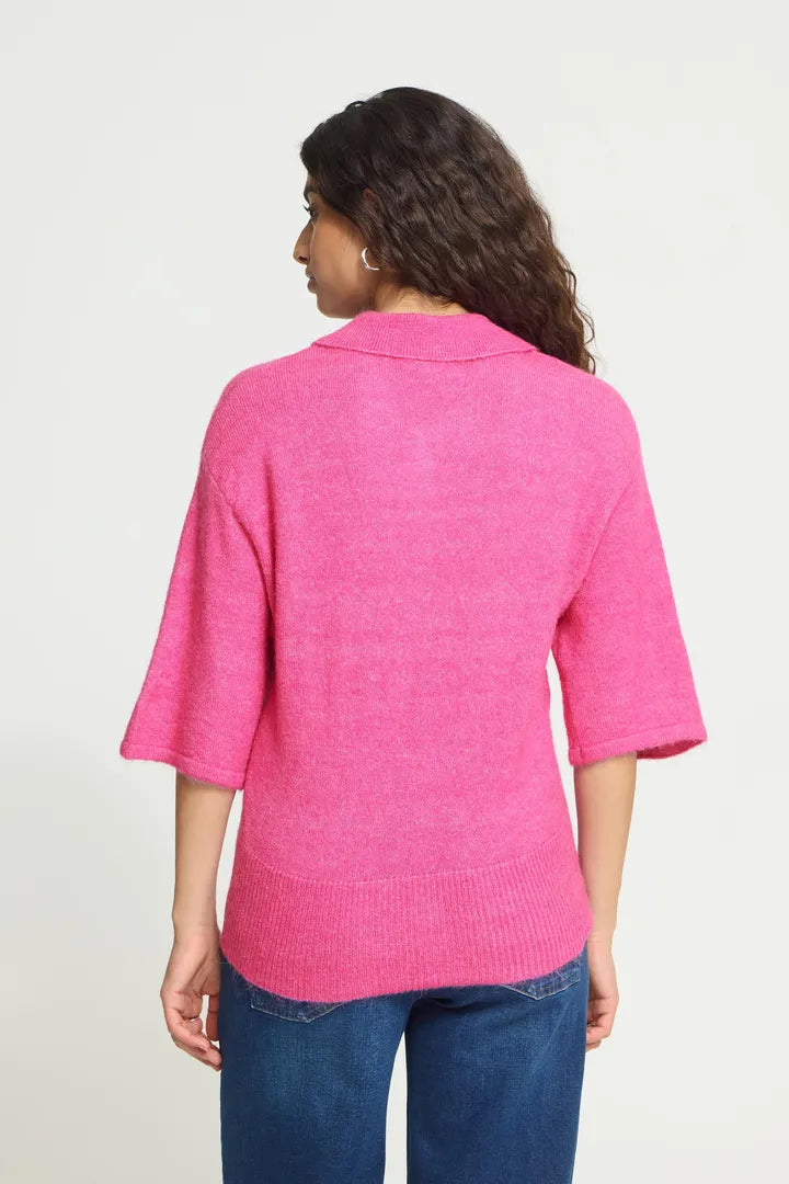 ICHI Kamara Short Sleeve Cardigan