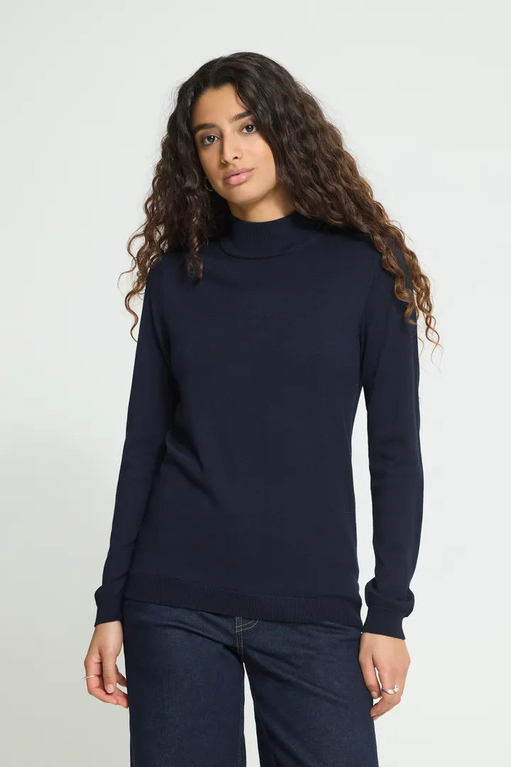 ICHI Lulus Turtleneck Long Sleeve