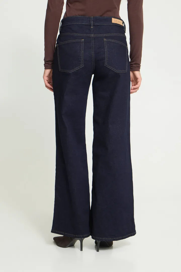 ICHI Twiggy Wide Leg Jeans
