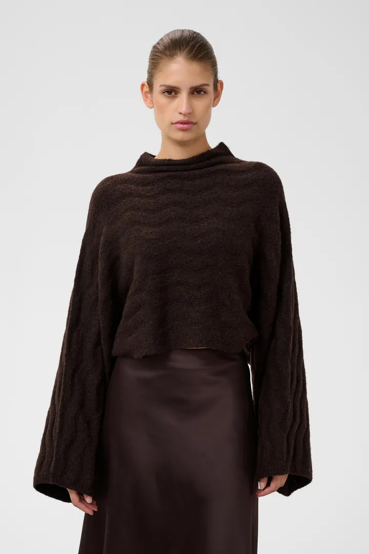 Soaked in Luxury Idalia Poncho Pullover