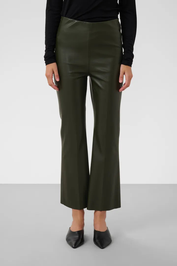 Soaked In Luxury Kaylee Kick Flare Trousers