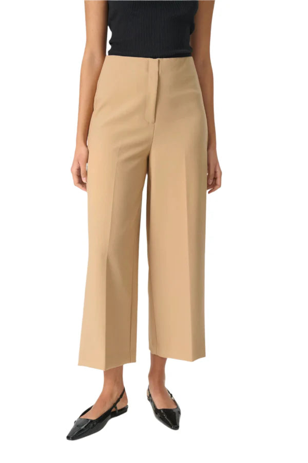 Soaked in Luxury- Corinne Wide Cropped Pants