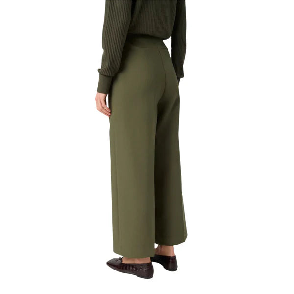 Soaked In Luxury- Corinne Wide Cropped Pants