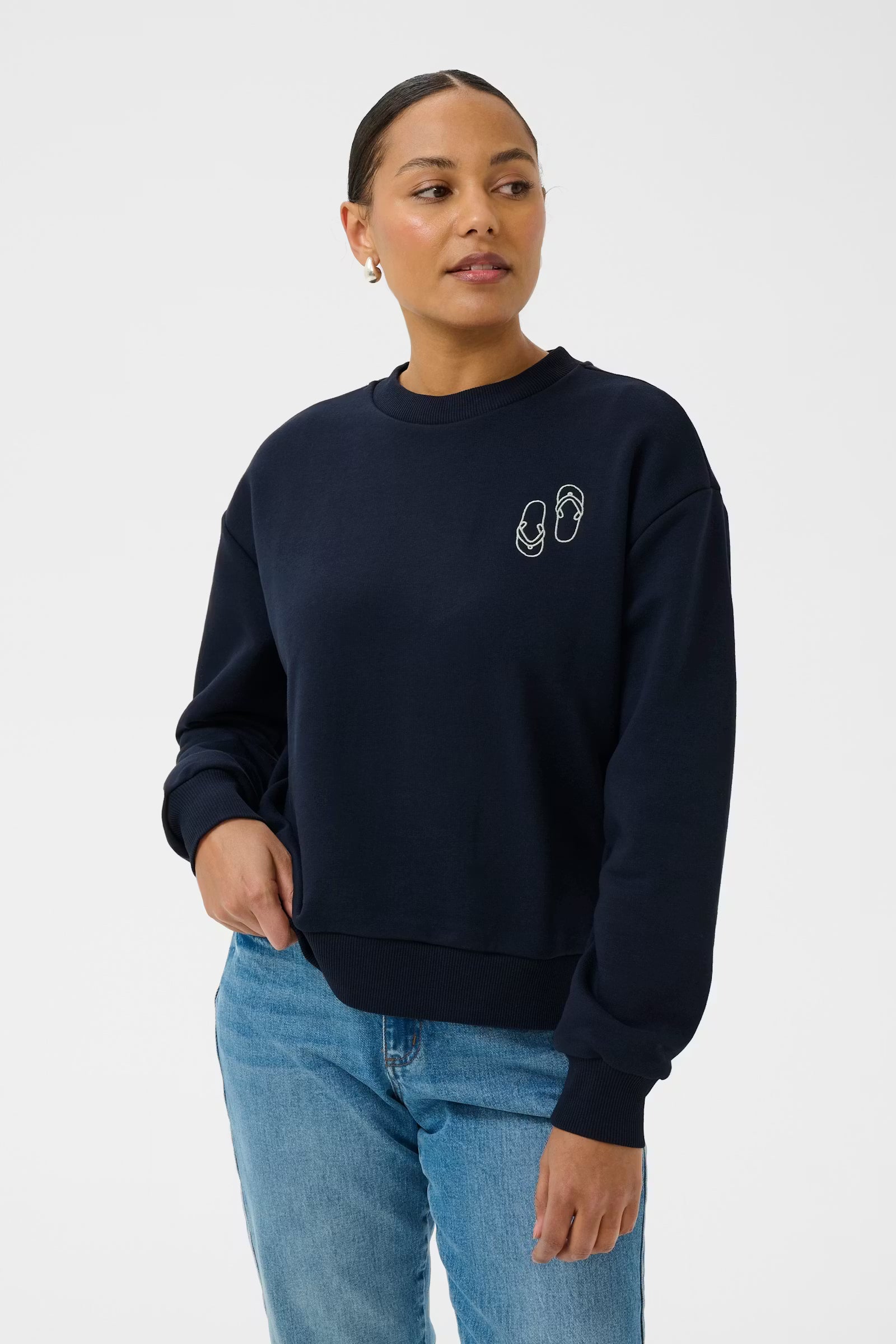 Kaffe Lilje Sweatshirt
