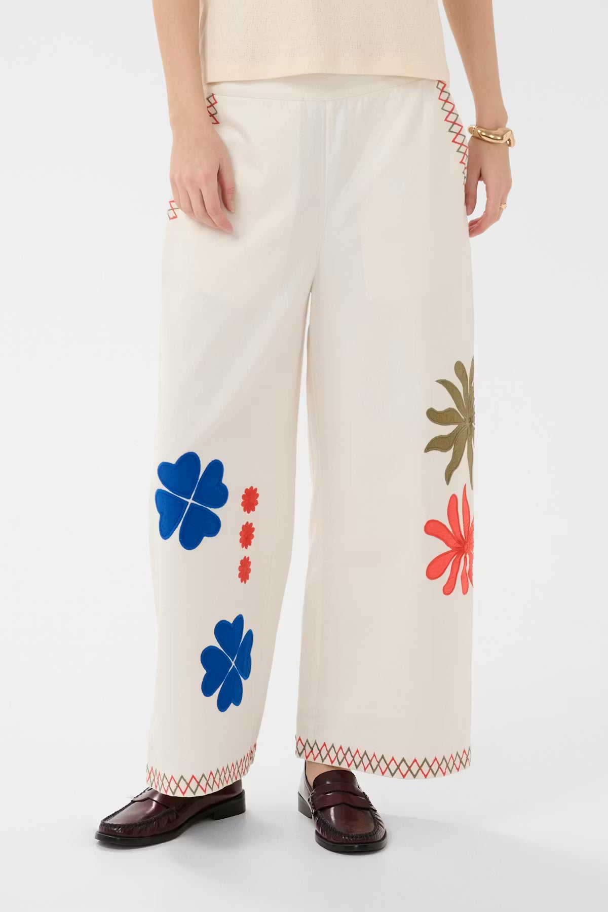 Culture Chrestella Cropped Trousers
