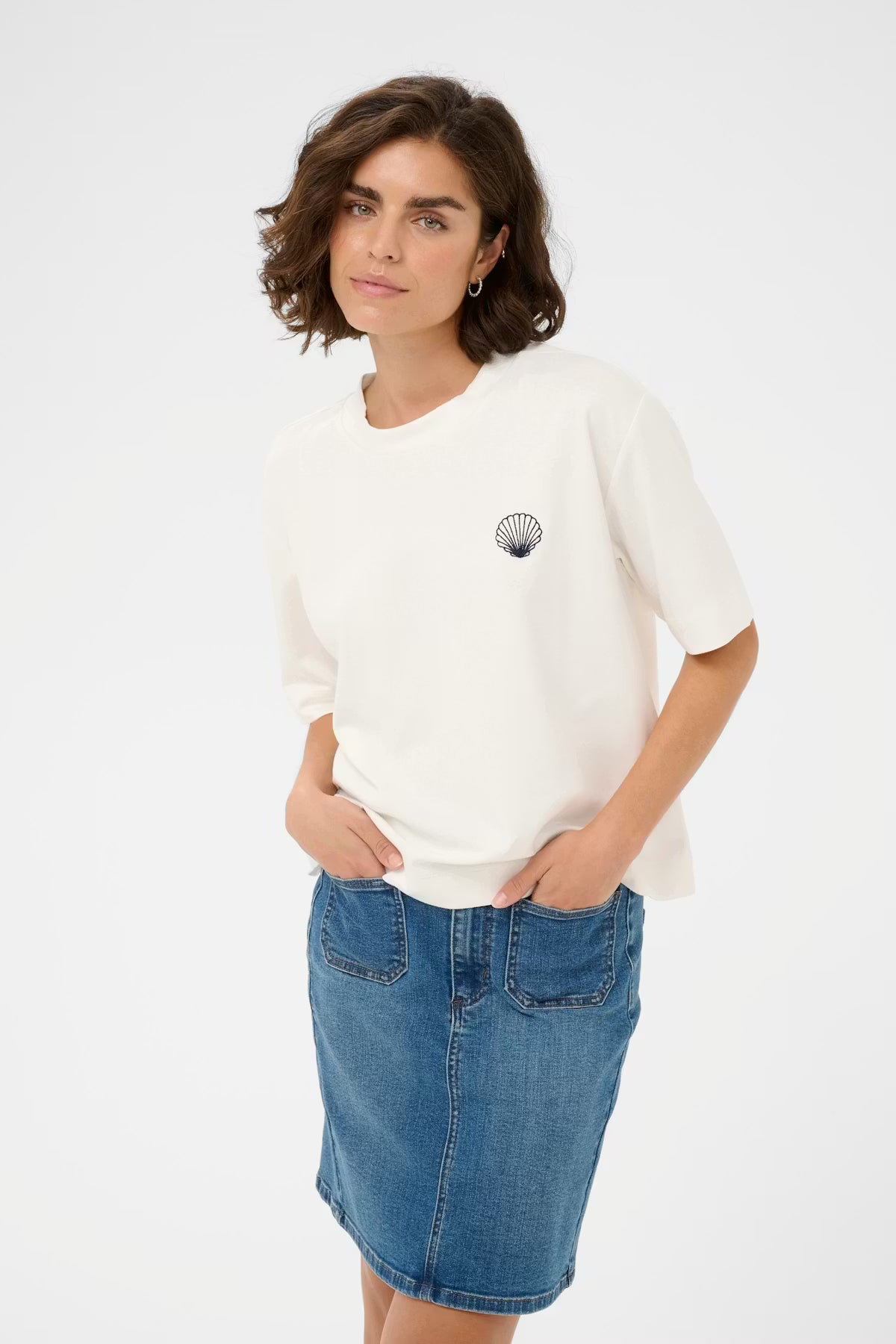 Kaffe Annie Embroidery T-Shirt