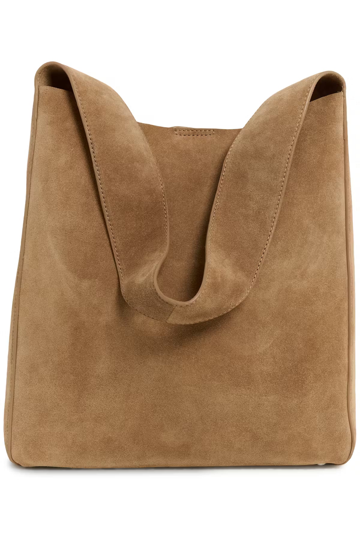 In Wear- Suede Bag- Tobacco Brown
