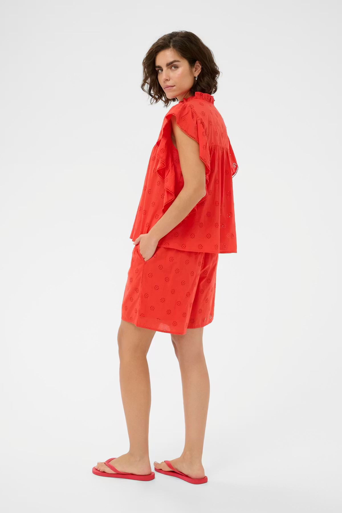 Kaffe Fiona Frill Top