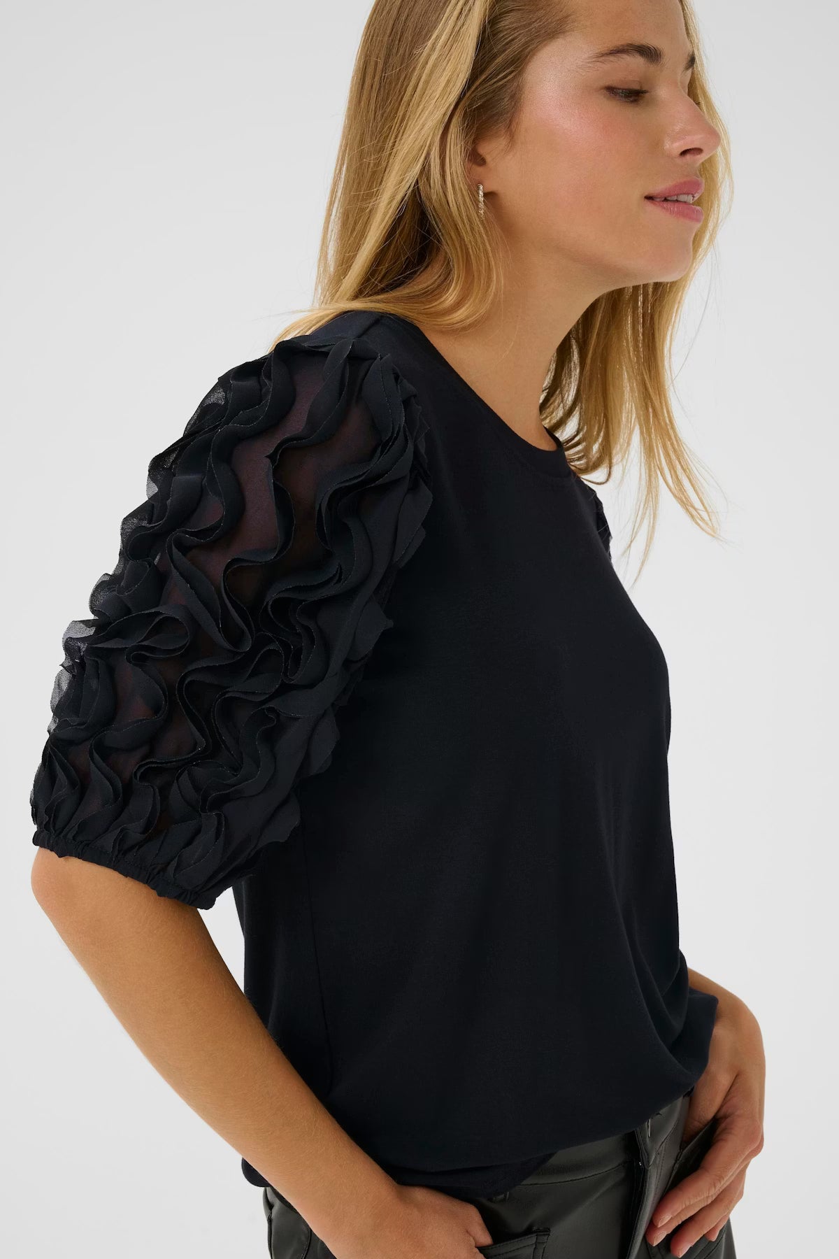 Kaffe - Linda Frill T - Shirt