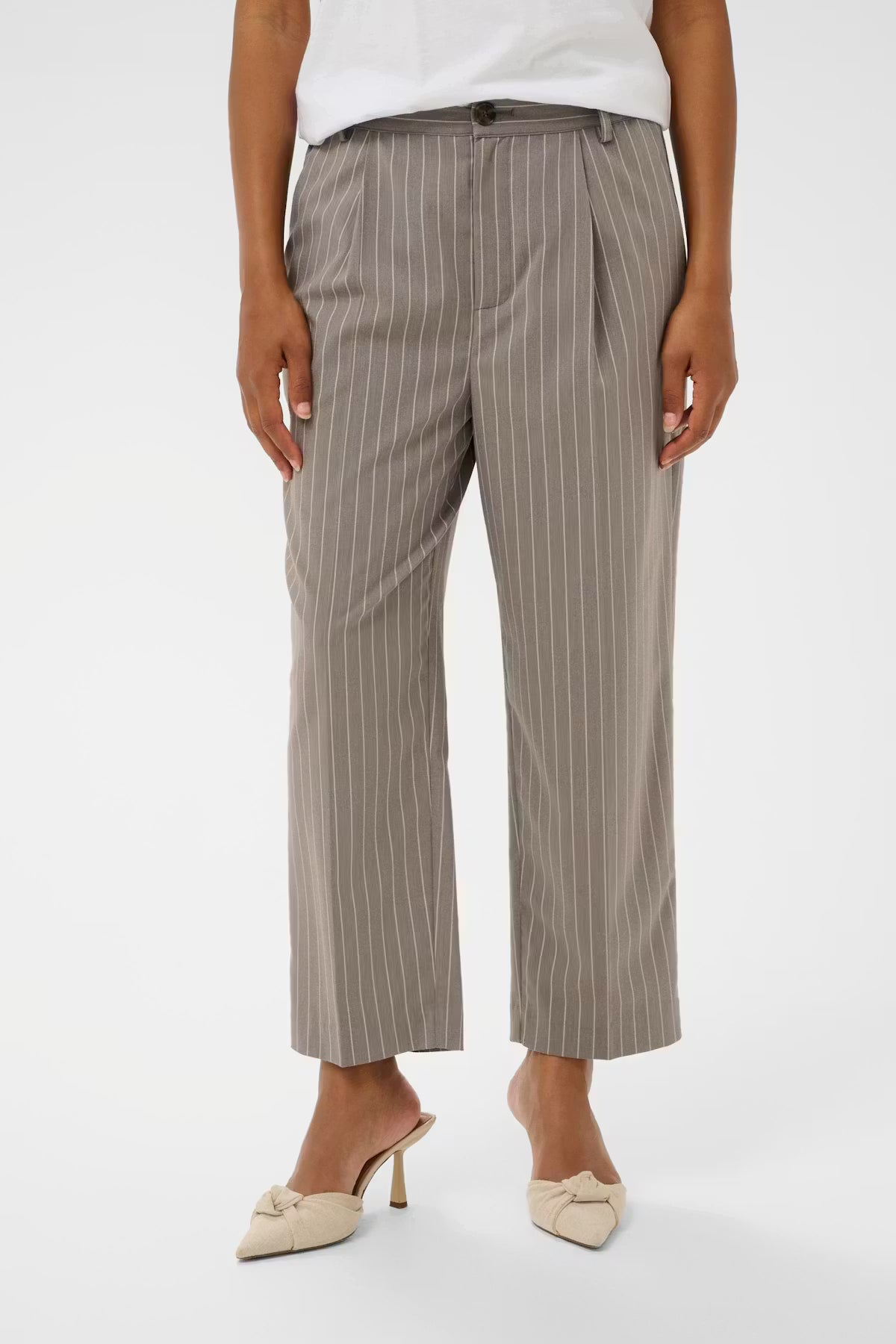 Kaffe Heather Cropped Pants