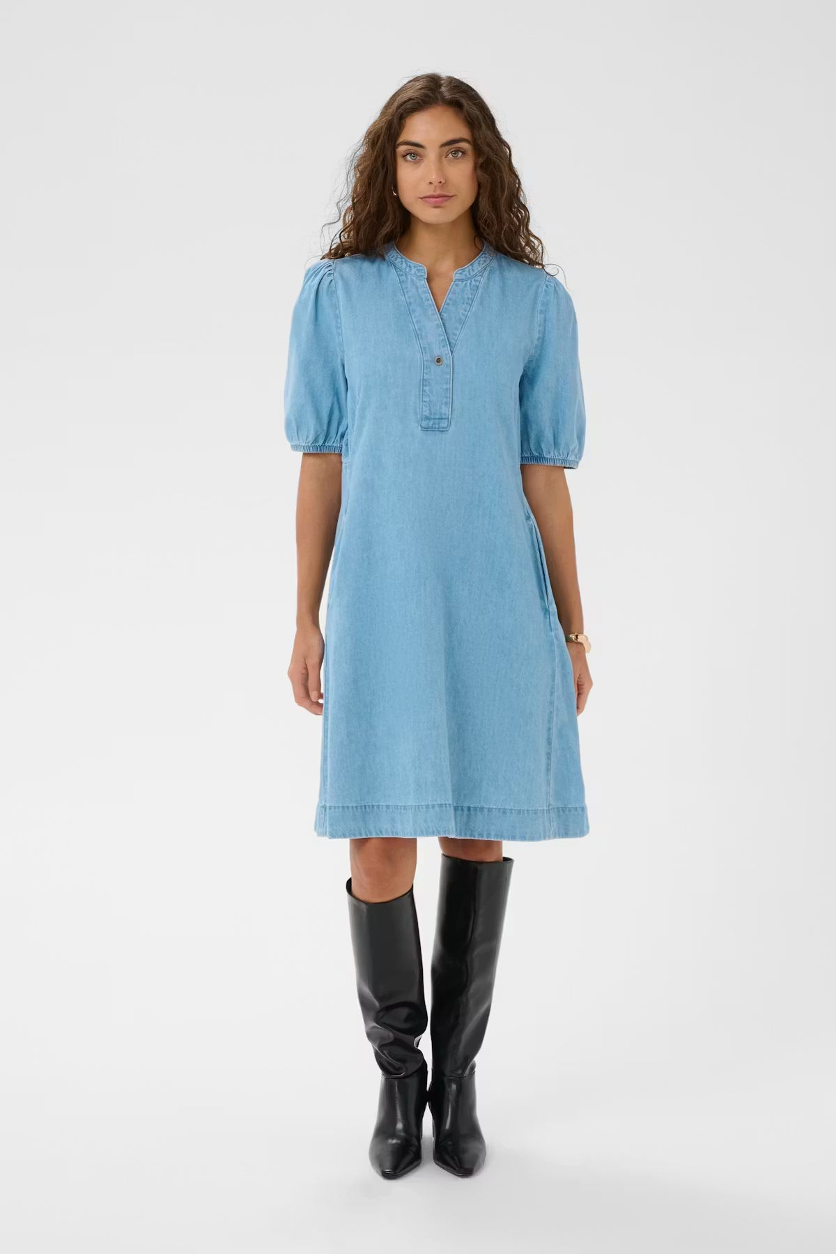 Culture Berteline Arpa Short Sleeved Dress