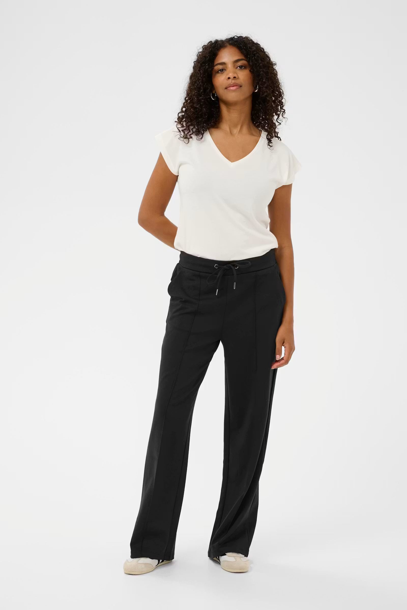 Kaffe Jenny Straight Trousers