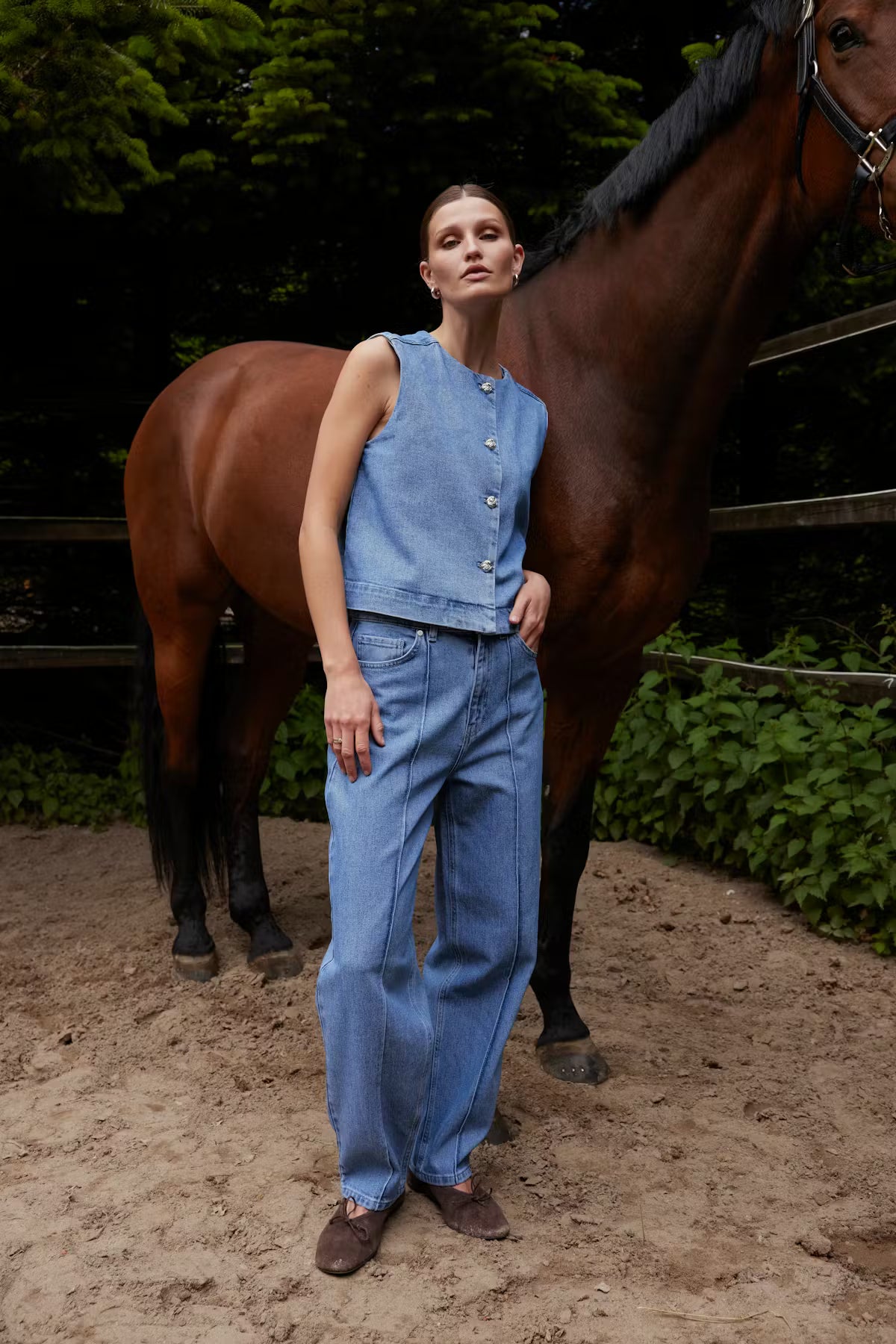 Saked in Luxury- Rinatina Jeans