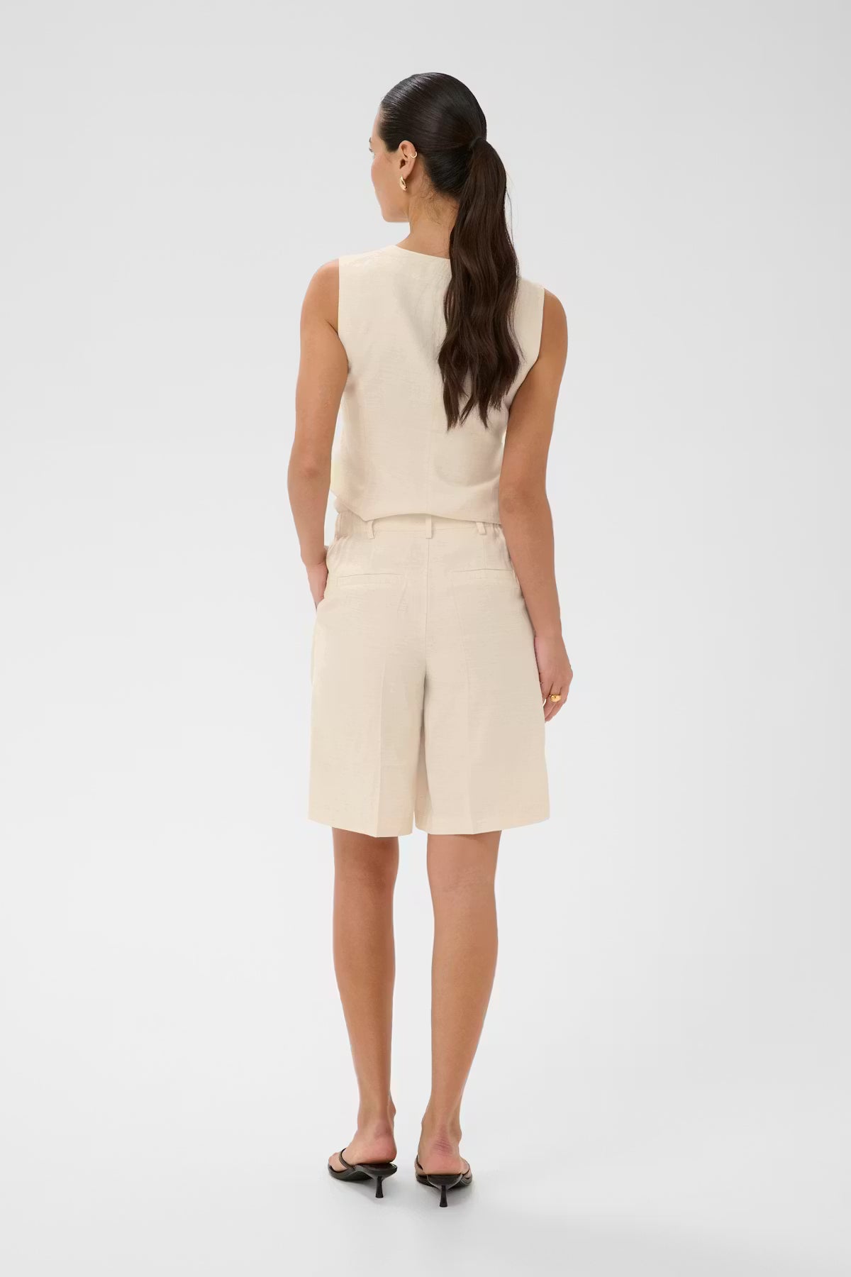 Kaffe Annetta High Waist Shorts