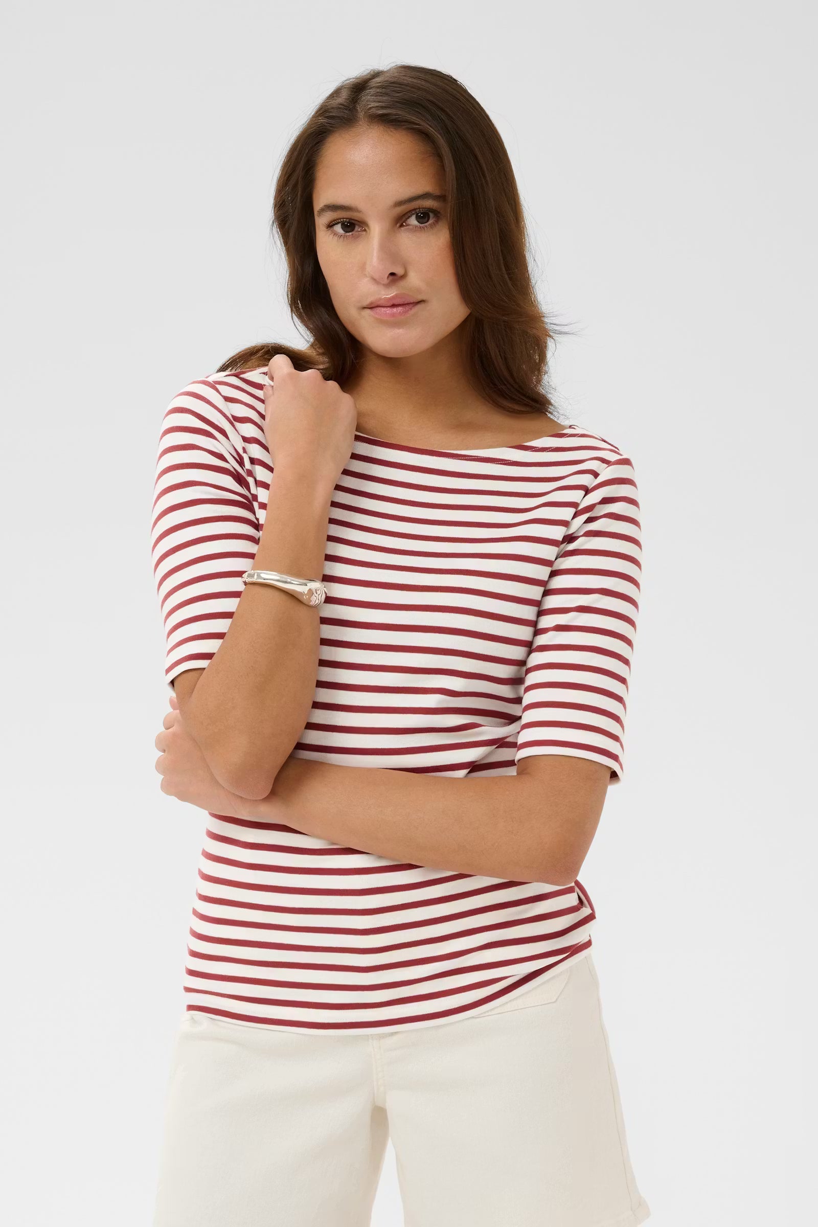 Kaffe Liddy Boatneck T-Shirt