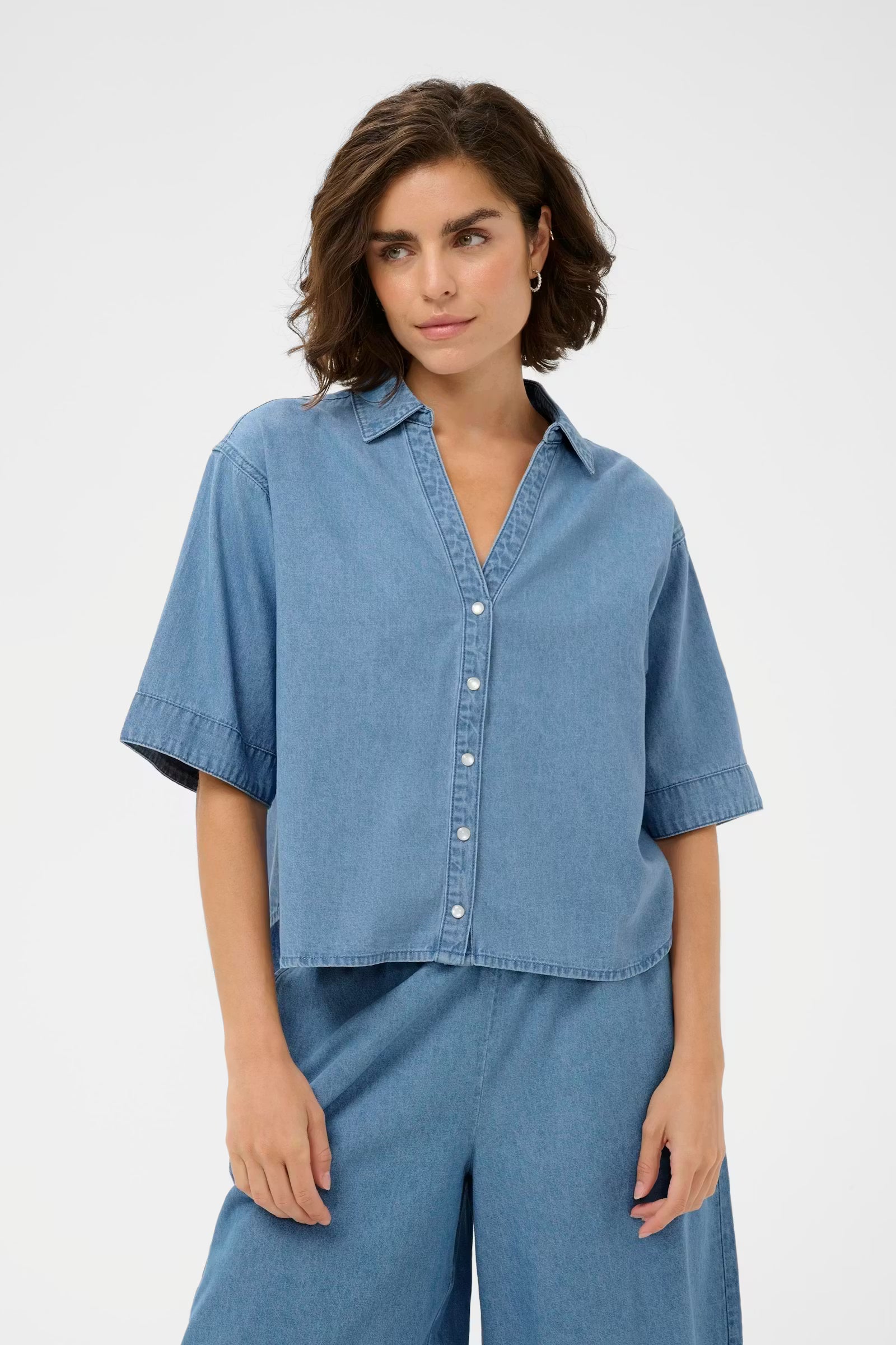 Kaffe Jade Denim Shirt