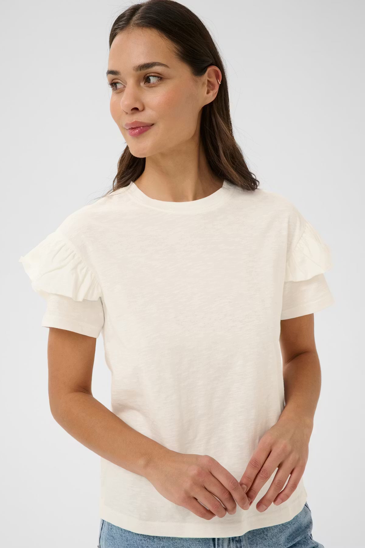 Kaffe Erin Flounce T-Shirt