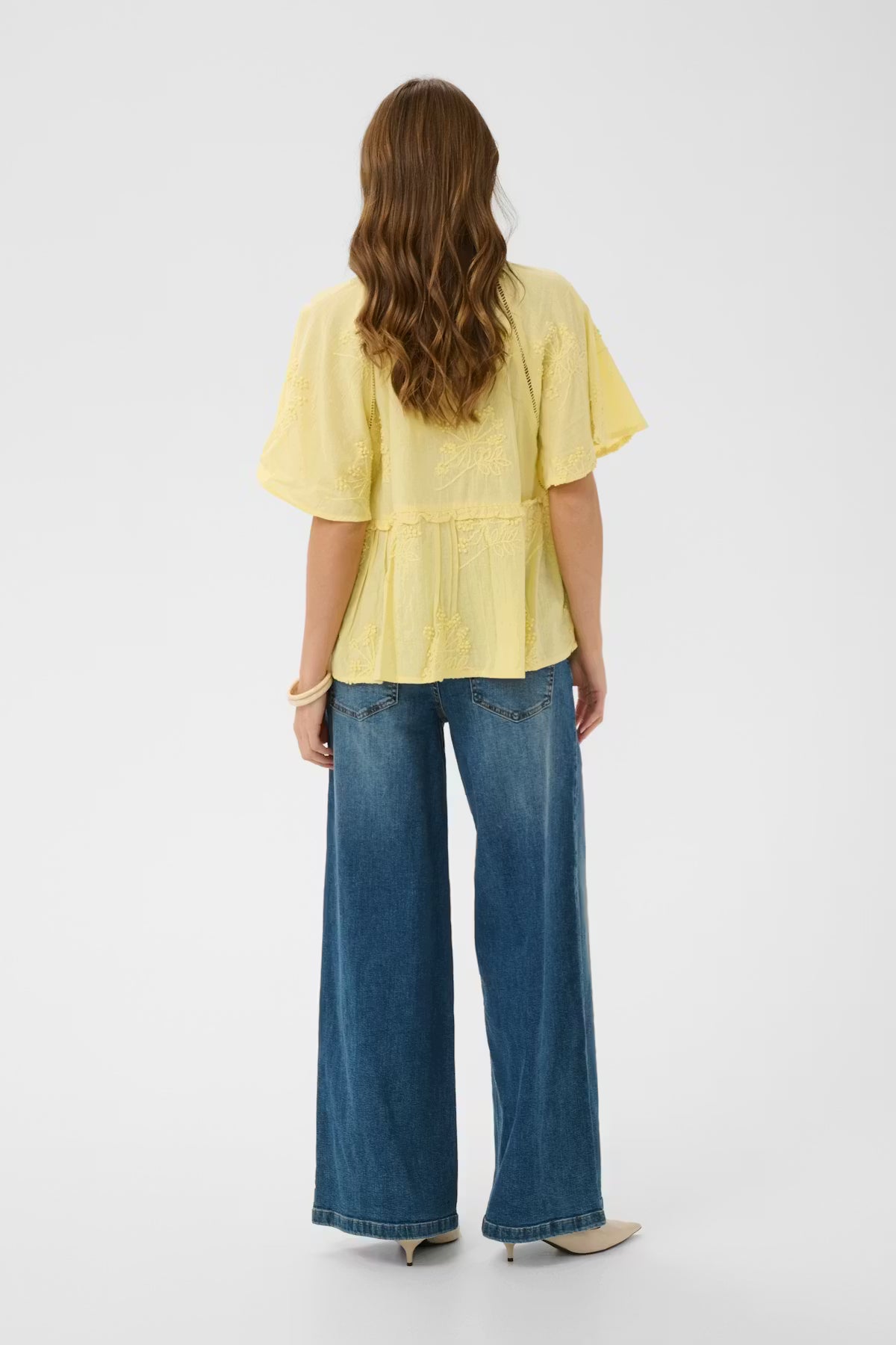 CUjalia Blouse- Lemon Merguine