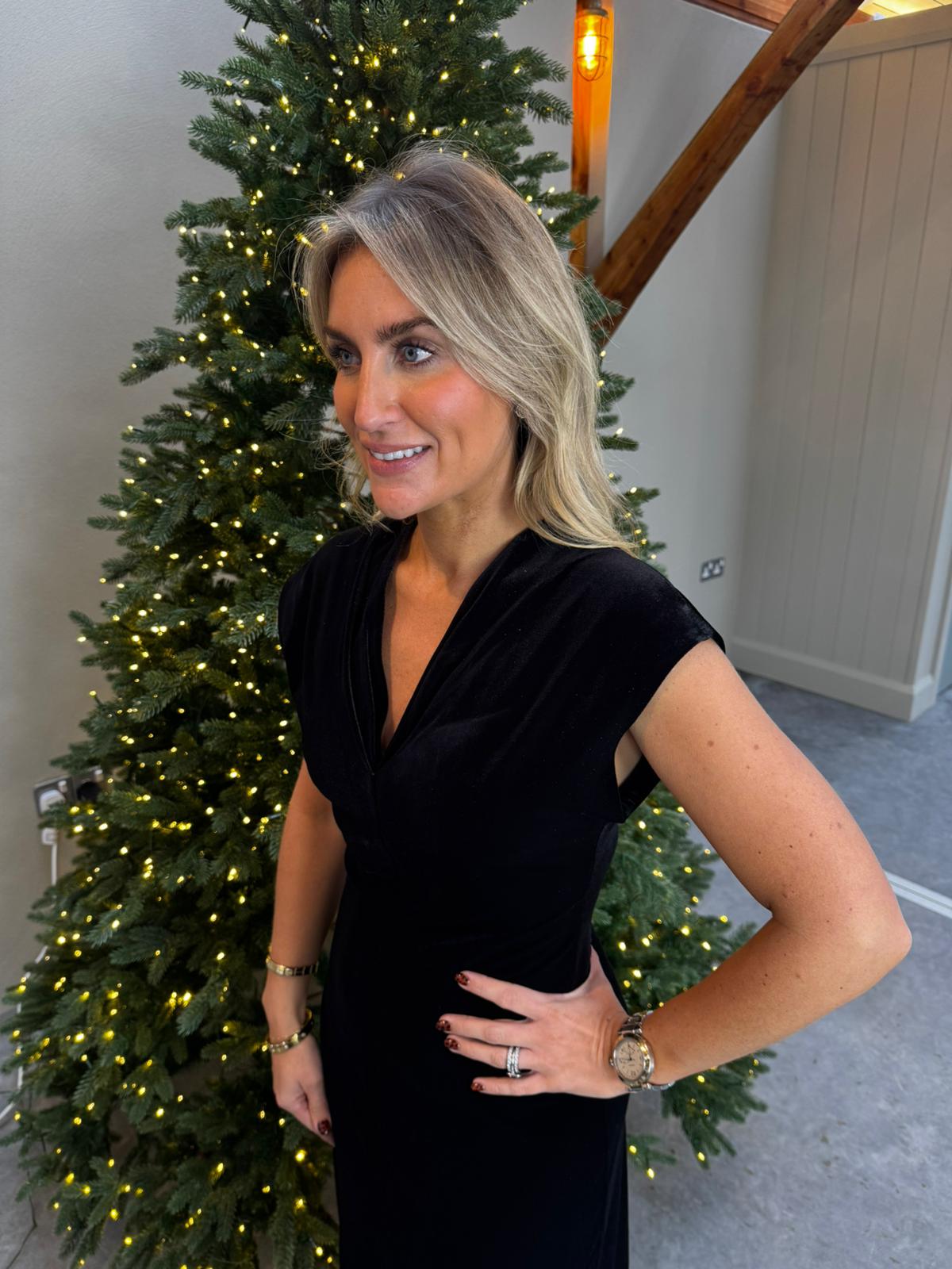 InWear Black Velvet Dress