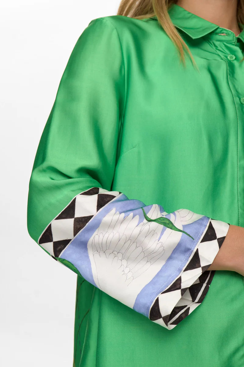 Numph - NUADELINA SHIRT - Vibrant Green