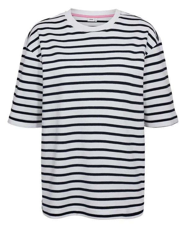 Numph - Nümph Hira Stripe T-shirt - Dark Sapphire