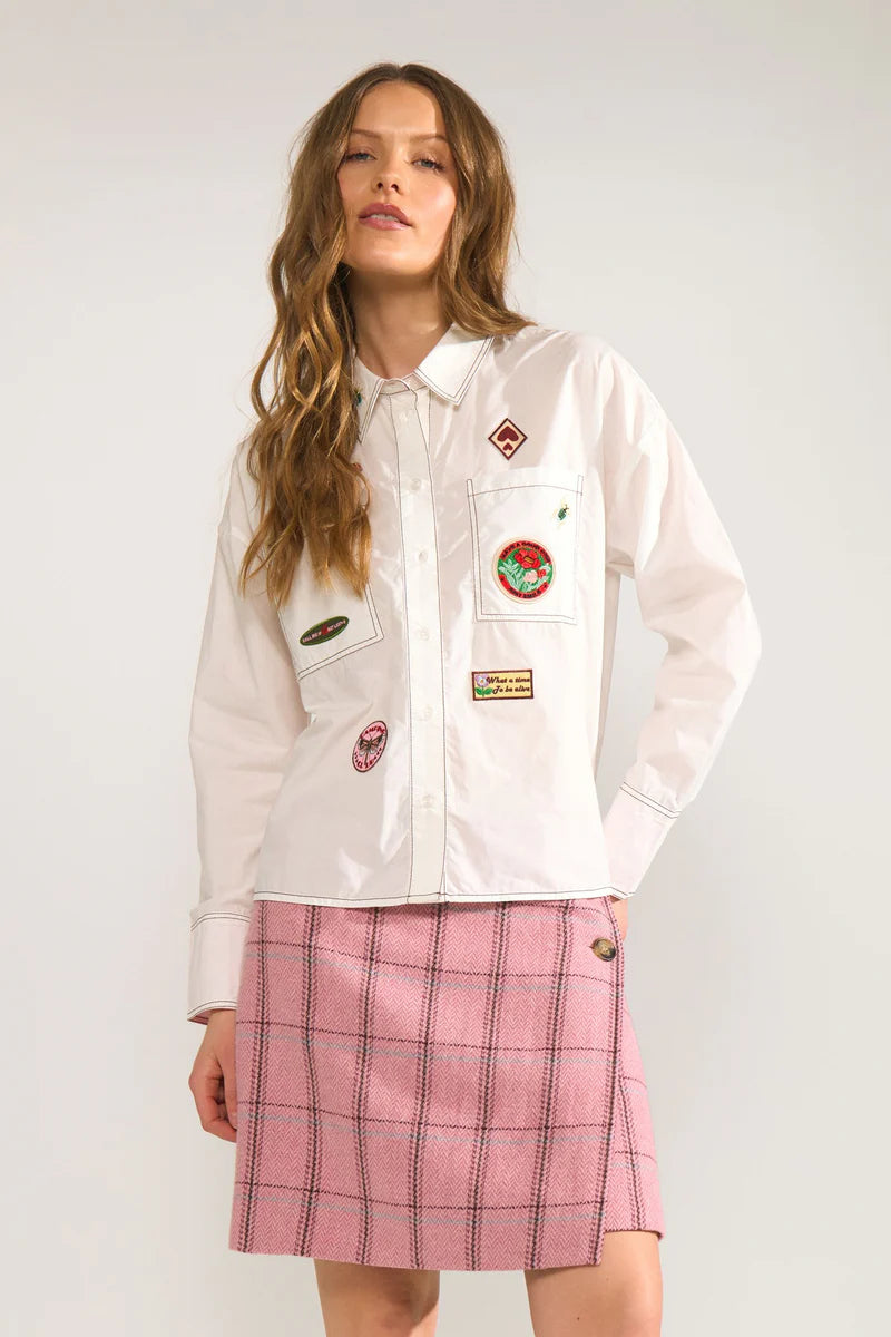 Numph Badge Shirt