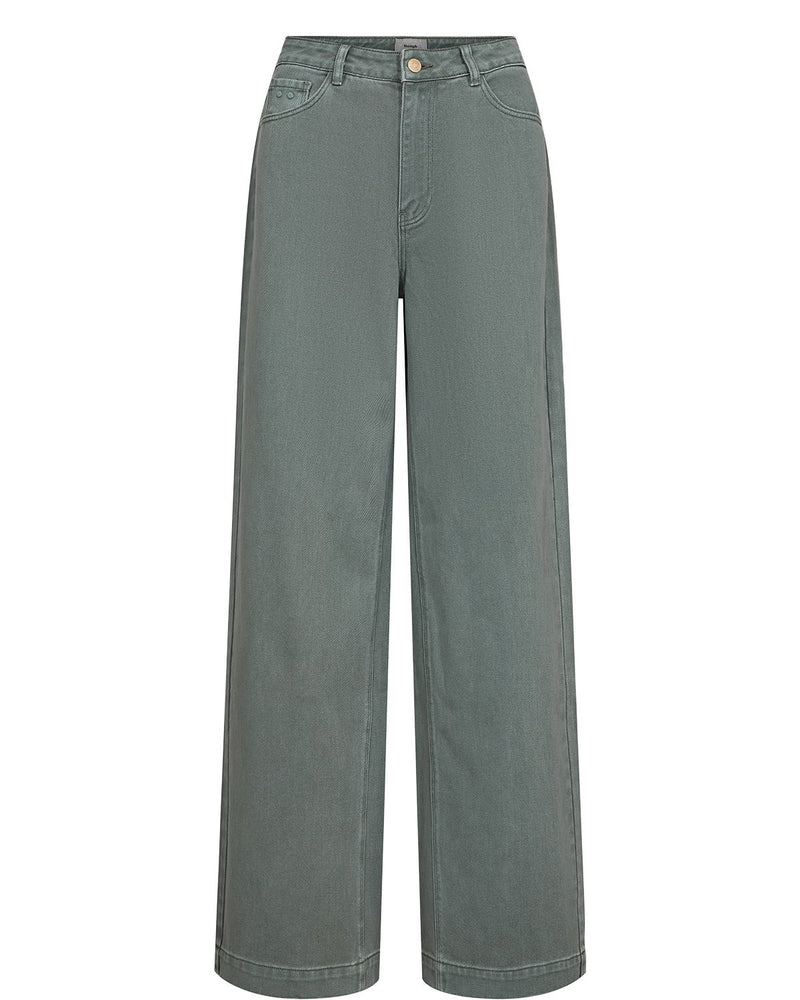 Numph Hamilton High Rise Wide Leg Jeans
