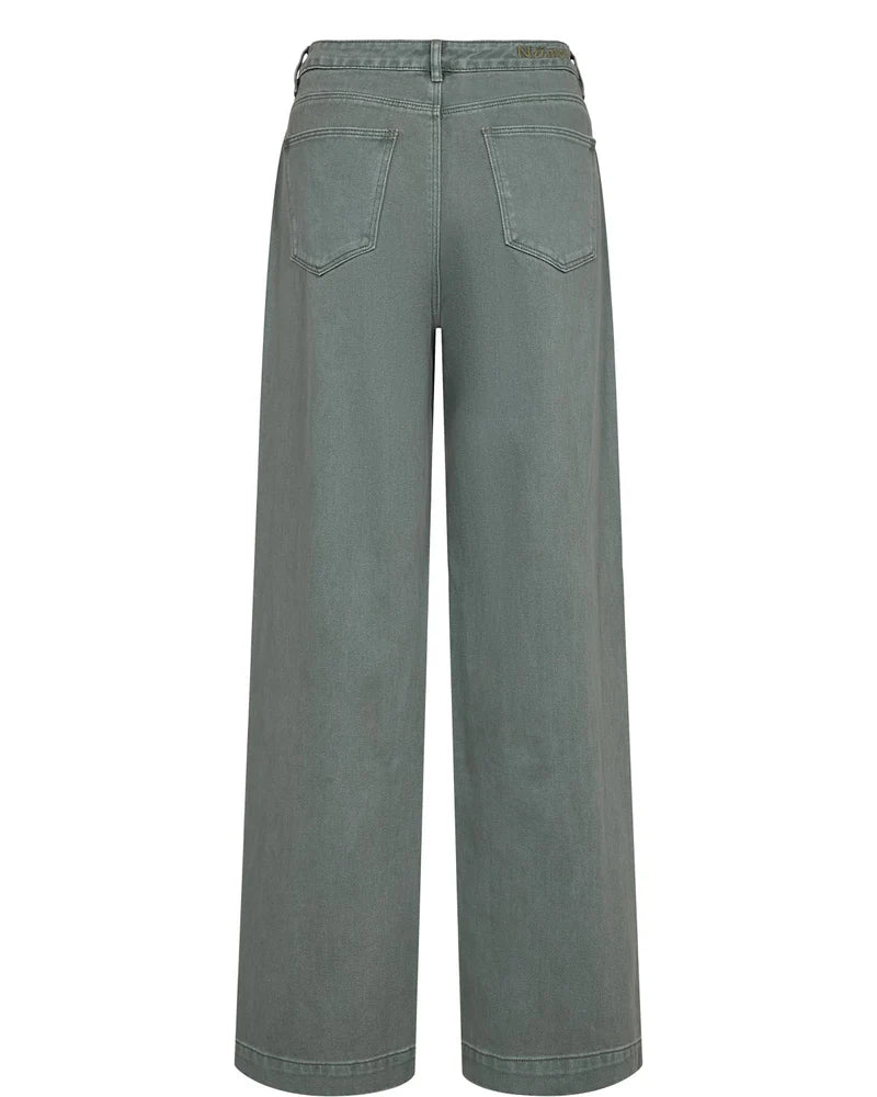 Numph Hamilton High Rise Wide Leg Jeans
