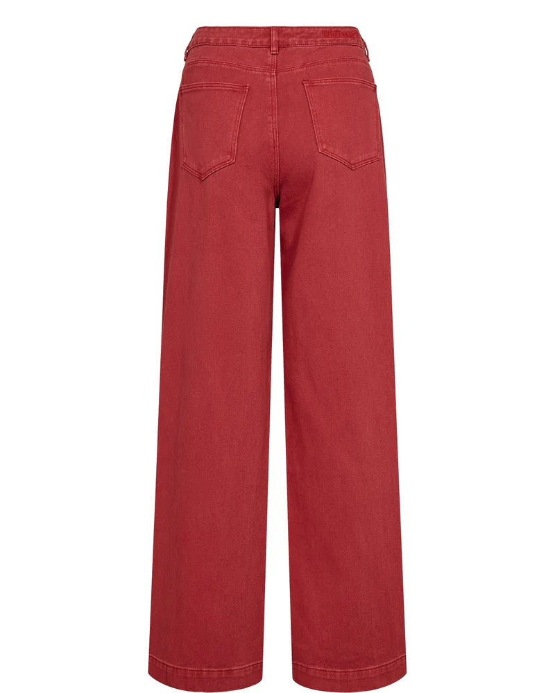 Numph Hamilton High Rise Wide Leg Jeans