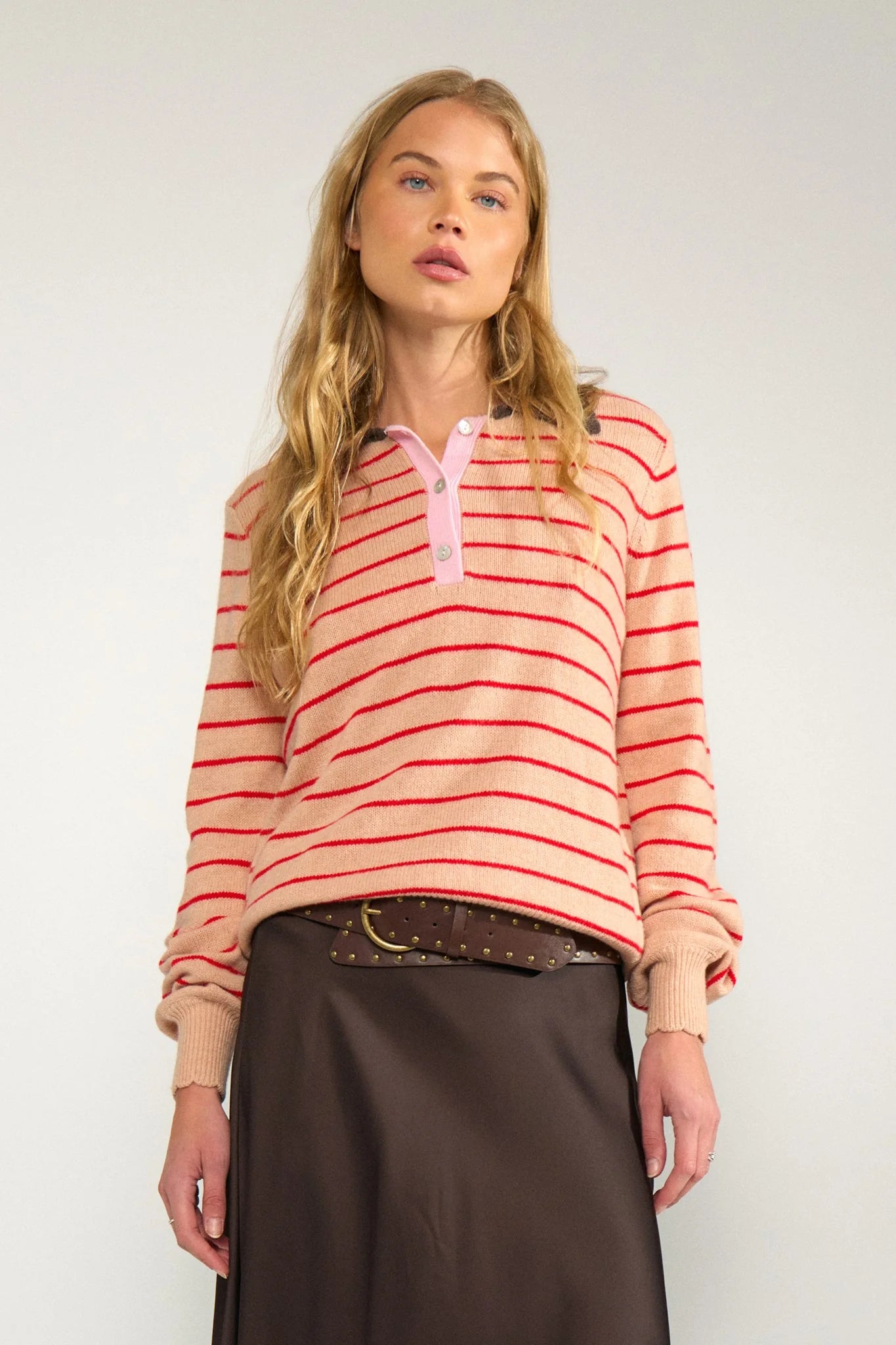 Numph Lucinda Stripe Pullover