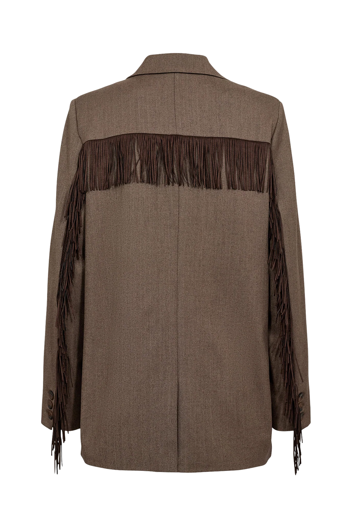 Numph Lippa Fringe Blazer
