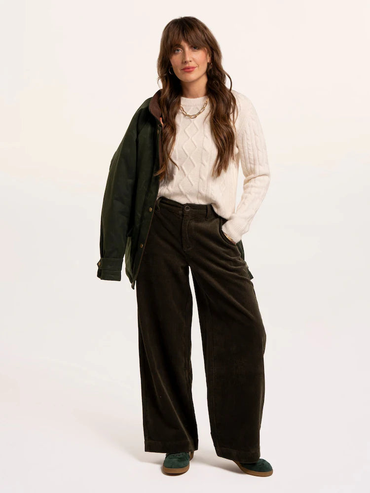Brakeburn Womans Spindle Cord Trousers
