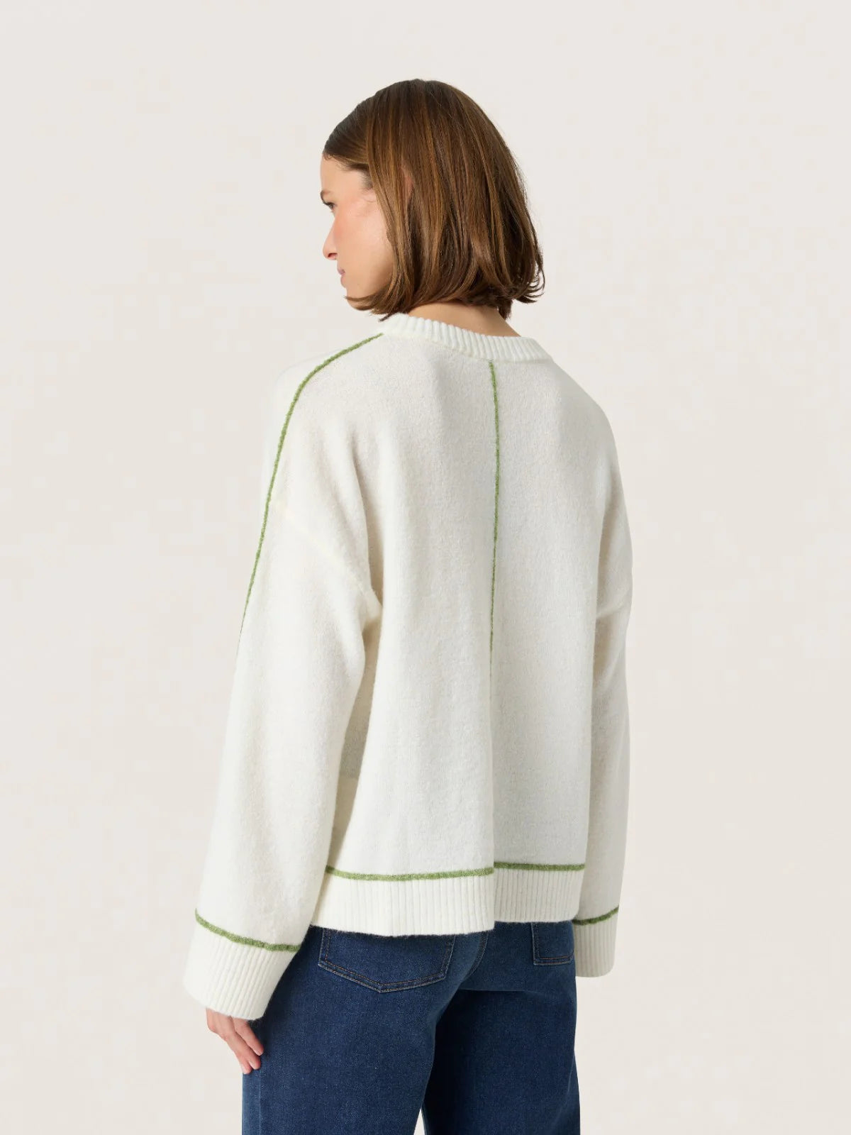 Soaked In Luxury- Amani Contrast Jumper