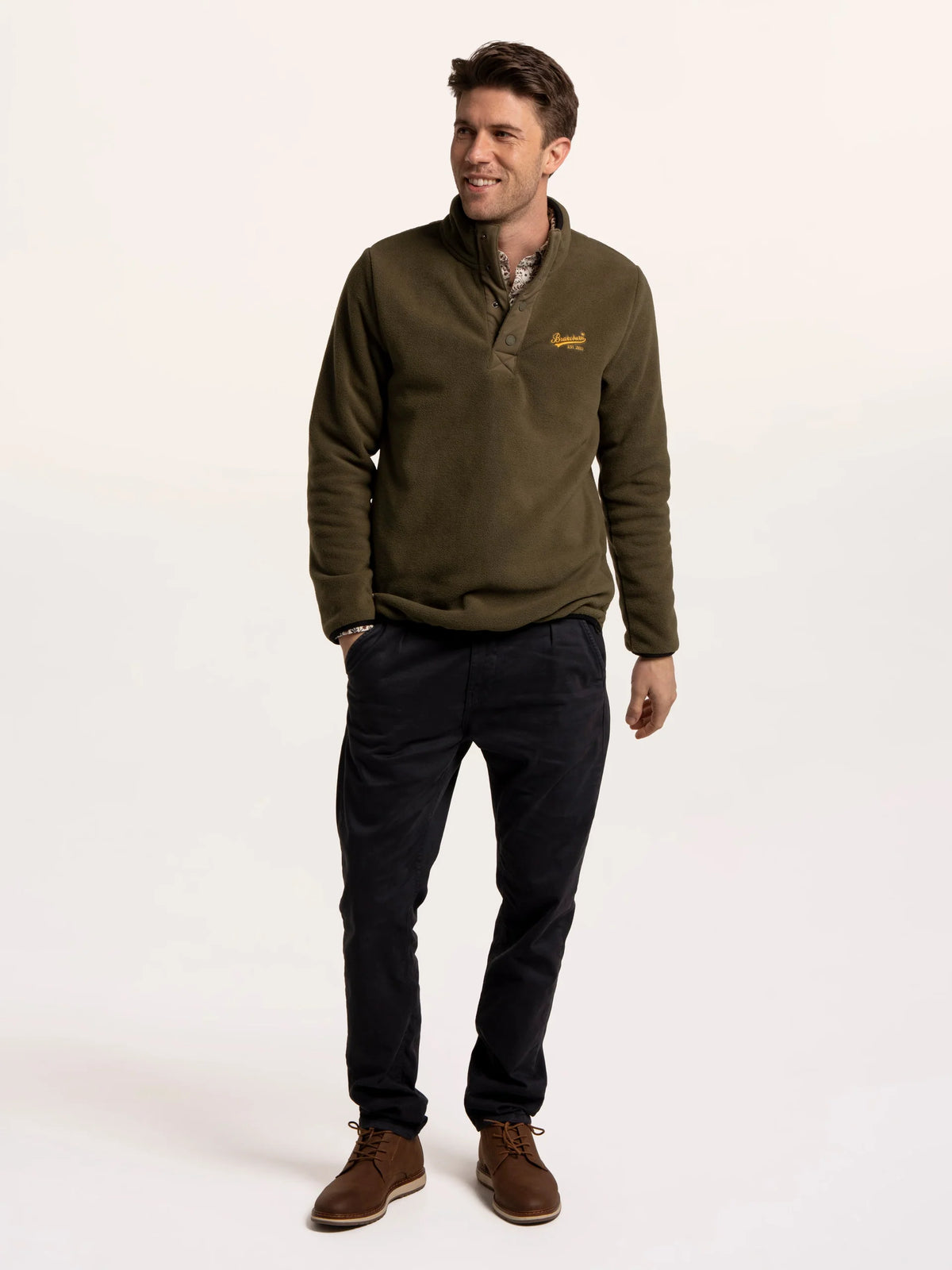 Brakeburn Mens Ipley Micro Fleece