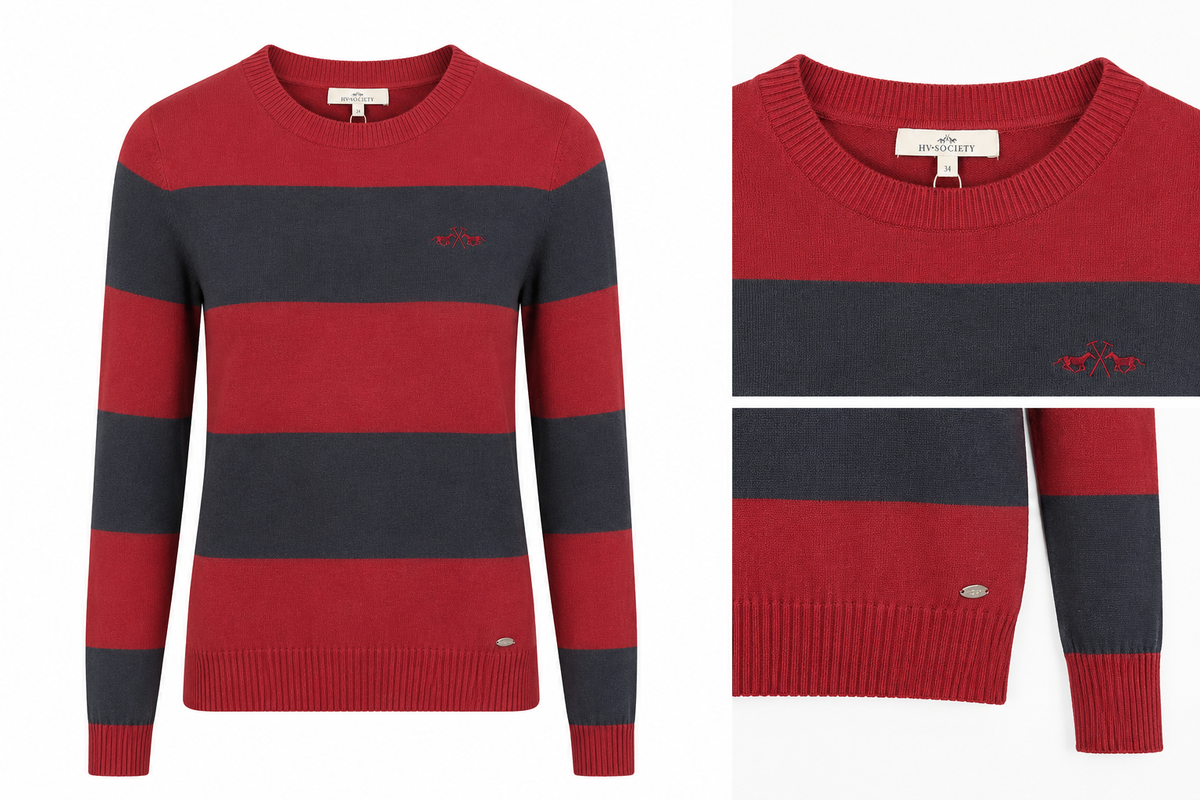 HV Society Rattle Fine Knit Sweater